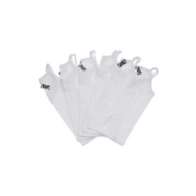 ModaKids 040-3010-027 Beyaz Kadın 6 lı Atlet