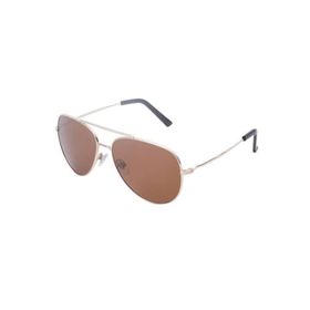 ModaLand Gold Çerçeve Kahverengi Cam Unisex Polarize Güneş Gözlüğü