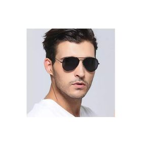 ModaLand Kelvin Black Pilot Model Unisex Güneş Gözlüğü