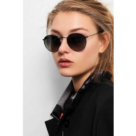 ModaLand Loria Oval Siyah Unisex Güneş Gözlüğü