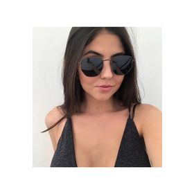 ModaLand Lucia Black Beşgen Unisex Güneş Gözlüğü
