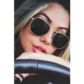 ModaLand Lucia Gold Beşgen Unisex Güneş Gözlüğü