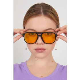 ModaLand Sergio Black Orange Frame Güneş Gözlüğü