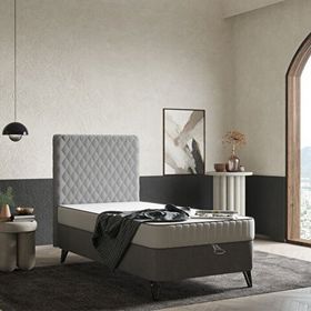 Modalife Pro 90x190 cm Tek Kişilik Baza Başlık Yatak Seti