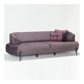 Modalife Romeo Mor Üçlü Koltuk
