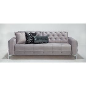 Modalife Vivaldi Gri Üçlü Koltuk