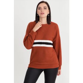 Modalinepark Biisiklet Yaka Kadın Sweat