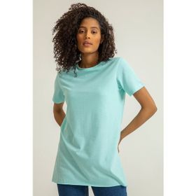 Modalinepark Bisiklet Yaka Basic Kadın T-shirt