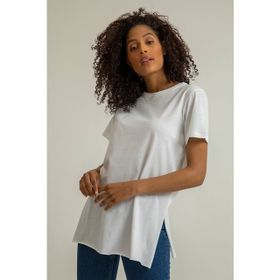 Modalinepark Bisiklet Yaka Basic Kadın T-shirt