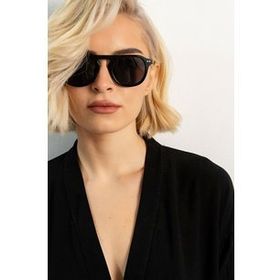 Modalucci 2022 Yeni Sezon Unisex Siyah Güneş Gözlüğü