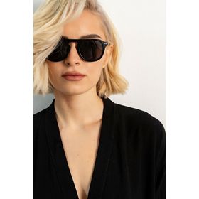 Modalucci 2022 Yeni Sezon Unisex Siyah Güneş Gözlüğü