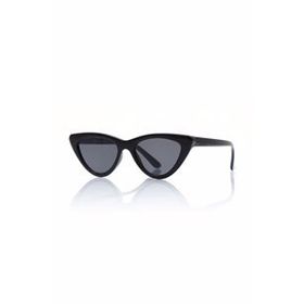 Modalucci Kadın Cat Eye Retro Üçgen Güneş Gözlüğü