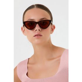 Modalucci ML 13 Cat Eye Kahverengi Kadın Güneş Gözlüğü
