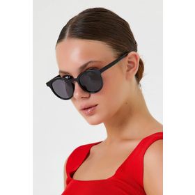 Modalucci Round Kemik Siyah Unisex Güneş Gözlüğü