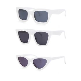 Modalucci Unisex Beyaz 3'lü White-Set Güneş Gözlüğü Seti
