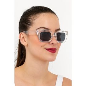 Modalucci Unisex Şeffaf Güneş Gözlüğü