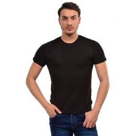 Modaplaza 1202EY02002 Bisiklet Yaka Siyah Erkek T-shirt
