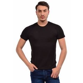 Modaplaza 1202EY02002 Bisiklet Yaka Siyah Erkek T-shirt