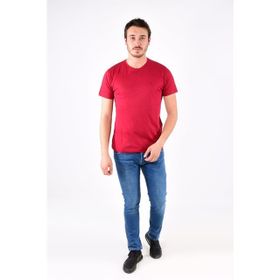Modaplaza 9900PYK Kırmızı Bisiklet Yaka Erkek T-shirt