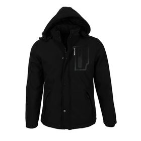 Modarar RAR01231 Su ve Rüzgar Geçirmez Softshell Siyah Erkek Mont