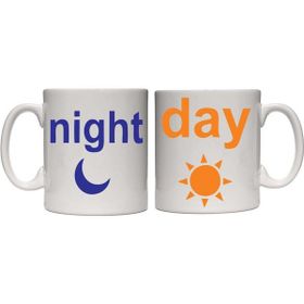 Modaroma Nıght Day Renkli Sevgili Kupaları