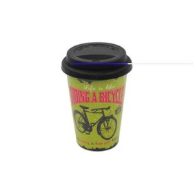 Modaroma Retro Bicycle Porselen Kupa Bardak