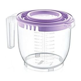 Modatools 19191 2200 ml Dünya Kapaklı Mikser Kabı