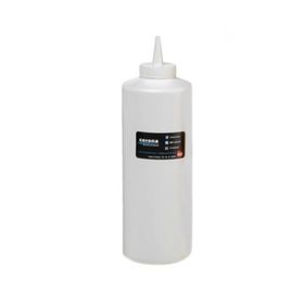 Modatools 4539S 950 ml Kapaklı Beyaz Mayonez Ketçap Şişe