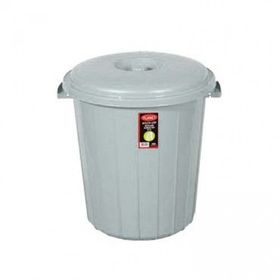 Modatools 573S 90 lt Planet Jumbo Gri Çöp Kovası