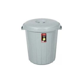 Modatools 573S 90 lt Planet Jumbo Gri Çöp Kovası