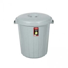 Modatools 573S 90 lt Planet Jumbo Gri Çöp Kovası