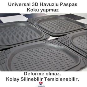 Modatools Hyundai Accent Era Uyumlu 3D Havuzlu Universal Oto Paspas
