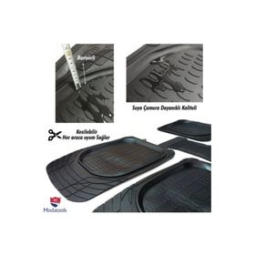 Modatools Toyota Yaris 3D Havuzlu Universal Oto Paspas