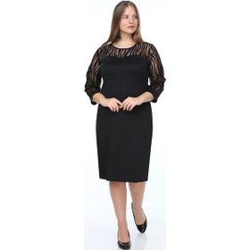 Modayız 15B-0896 Siyah Kadın Elbise