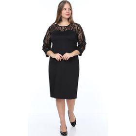 Modayız 15B-0896 Siyah Kadın Elbise
