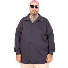 Mode XL 11107 Lacivert Apas Erkek Gömlek