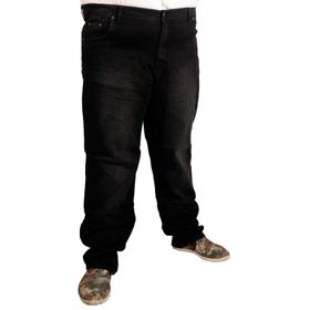 Mode XL 17987 Siyah Erkek Büyük Beden Kot Pantolon
