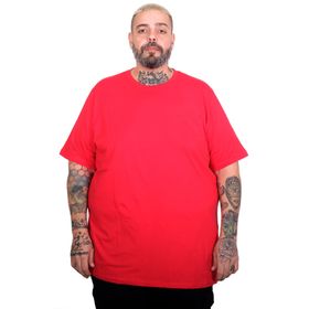 Mode XL 20031 Kırmızı Bisiklet Yaka Basic Erkek T-shirt