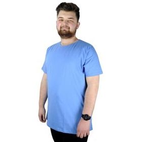 Mode XL 20031 Mavi Basic Erkek T-Shirt