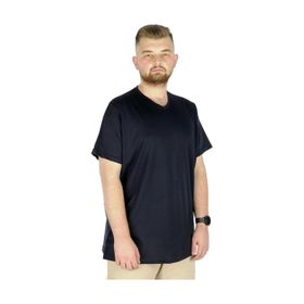 Mode XL 20032 Lacivert V Yaka Erkek T-Shirt