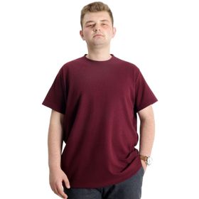 Mode XL 20033 Bordo Erkek T-shirt