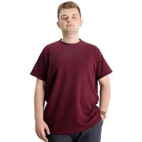 Mode XL 20033 Bordo Erkek T-shirt