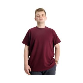 Mode XL 20033 Bordo Erkek T-shirt