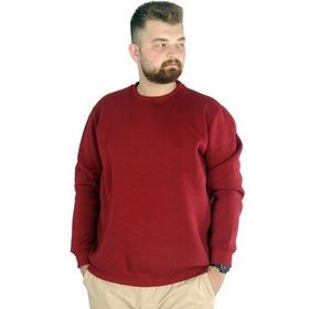 Mode XL 20131 Bordo Erkek Sweatshirt