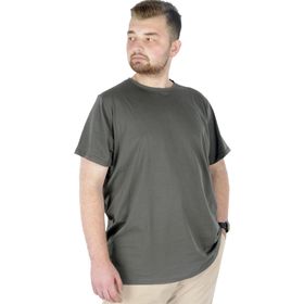Mode XL 20149 Haki Bisiklet Yaka Erkek T-shirt