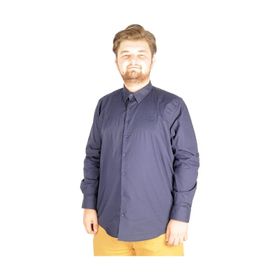 Mode XL 20351 Lacivert Klasik Likralı Erkek Gömlek