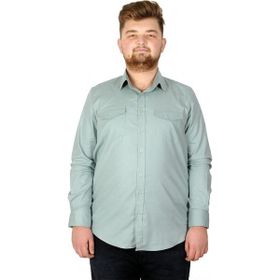 Mode XL 20360 Su Yeşili Gabardin Erkek Gömlek