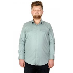Mode XL 20360 Su Yeşili Gabardin Erkek Gömlek