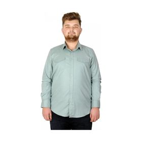 Mode XL 20360 Su Yeşili Gabardin Erkek Gömlek