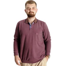 Mode XL 20441 Gül Kurusu Erkek Sweatshirt